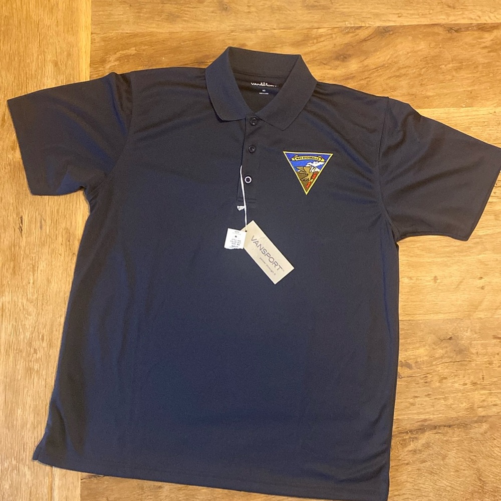Naval Air Station Sigonella Italy US Navy Military Polo NAS Unisex Medium M4